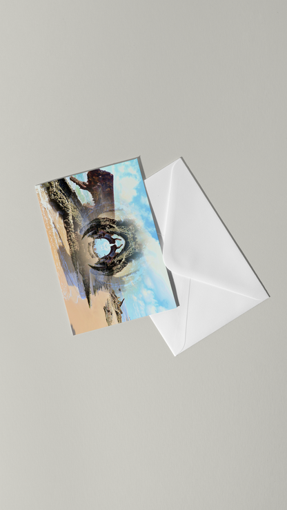 Shipwreck on the Shore - Card